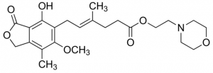 Mycophenolate mofetil for peak identification 