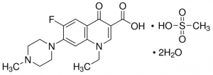 Pefloxacin mesilate dihydrate 