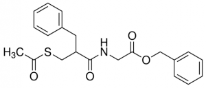 Racecadotril for peak identification 