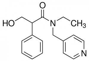 Tropicamide for peak identification 