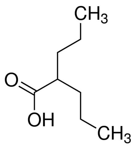 Valproic acid for system suitability 