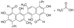 ()-Gossypol-acetic acid 