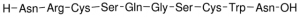 Asn-Arg-Cys-Ser-Gln-Gly-Ser-Cys-Trp-Asn, Reduced A2602-1MG