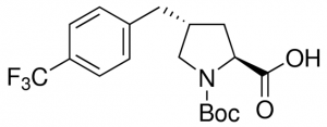 Boc-(R)-4-[4-(trifluoromethyl)benzyl]-L-proline 