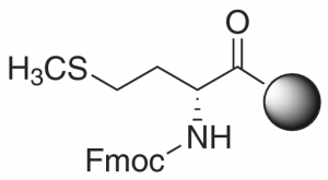 Fmoc-D-Met-Wang resin 