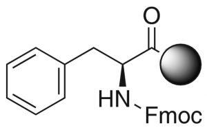 Fmoc-L-phenylalanine Sasrin resin ester 