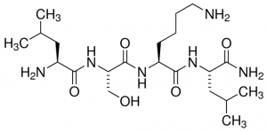Leu-Ser-Lys-Leu-NH2 