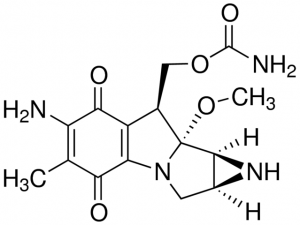 Mitomycin C from Streptomyces caespitosus 