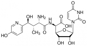 Nikkomycin Z from Streptomyces tendae 