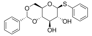 (2R,4aR,6S,7R,8R,8aS)-2-Phenyl-6-(phenylthio)hexahydropyrano[3,2-d][1,3]dioxine-7,8-diol 