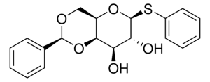 (2S,4aR,6S,7R,8R,8aR)-2-phenyl-6-(phenylthio)hexahydropyrano[3,2-d][1,3]dioxine-7,8-diol 