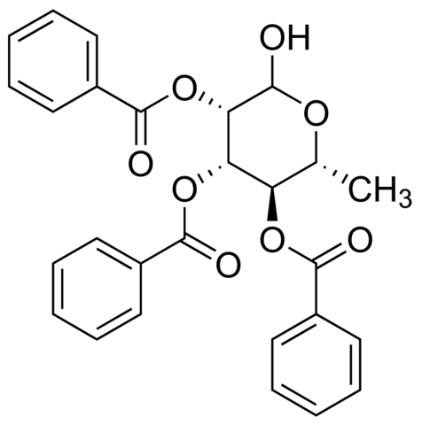 2,3,4-Tribenzoyl-L-rhamnopyranose 