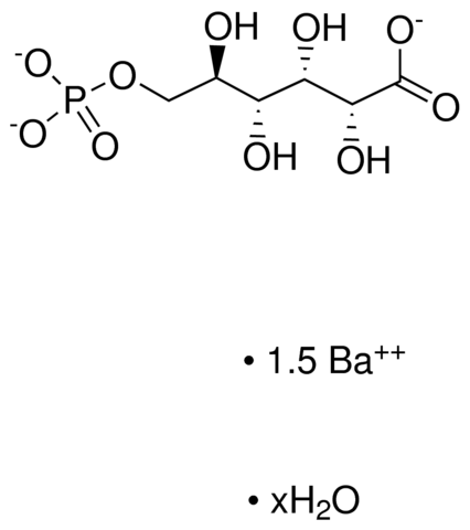 6-Phosphogluconic acid barium salt hydrate 
