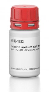 Heparin sodium salt from porcine intestinal mucosa 
