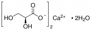 L-()-Glyceric acid hemicalcium salt monohydrate 