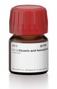 L-()-Glyceric acid hemicalcium salt monohydrate 