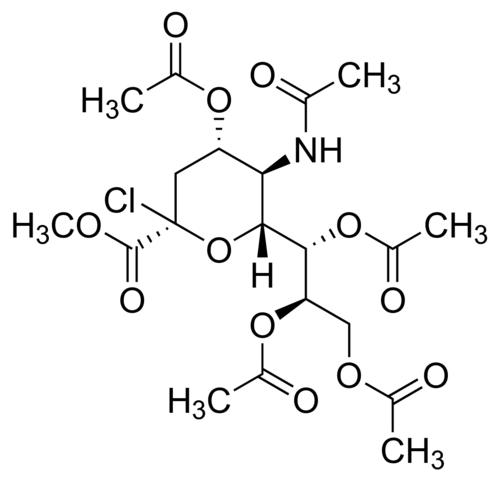 N-Acetyl-2-chloro-2-deoxyneuraminic acid methyl ester 4,7,8,9-tetraacetate 