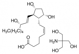 Prostaglandin F2 tris salt 