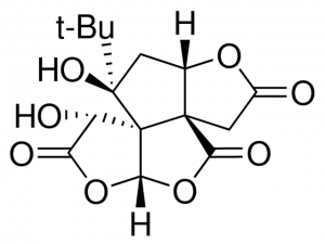 ()-Bilobalide from Ginkgo biloba leaves 