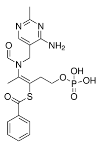 S-Benzoylthiamine O-monophosphate 