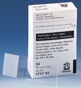 BRAND microscope slide BR474744-2500EA