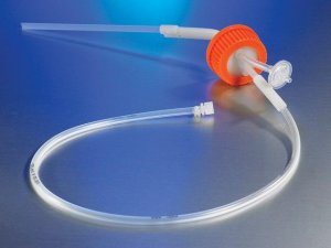 Corning disposable aseptic transfer caps for GL45 plastic spinner flasks CLS3565-2EA