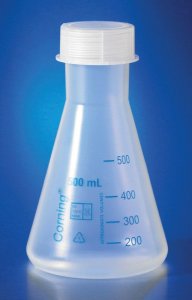 Corning narrow mouth Erlenmeyer flask, reusable CLS4985P250-6EA