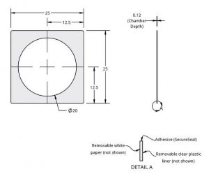Grace Bio-Labs SecureSeal imaging spacer GBL654006-100EA