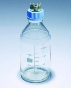 Pyrex Connection system screwcaps for Media-lab bottles SLW4537/04-2EA