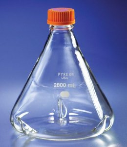 Pyrex Fernbach baffled culture flask CLS44252XL-3EA