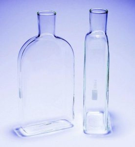 Pyrex Roux culture flask, off-set neck SLW1350/06M-10EA