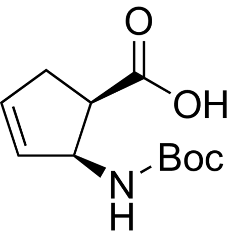 ()-cis-2-(Boc-amino)-3-cyclopentene-1-carboxylic acid 713813-500MG