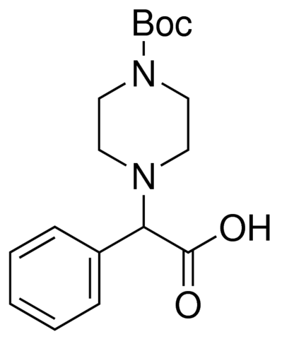 2-(4-Boc-piperazino)-2-phenylacetic acid 16298-500MG-F