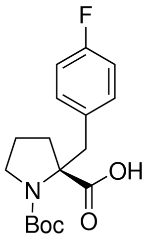 Boc-(R)--(4-fluorobenzyl)-Pro-OH 67420-500MG-F
