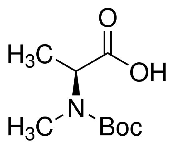 Boc-N-Me-Ala-OH 