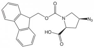 cis-Fmoc-Pro(4-N3)-OH 