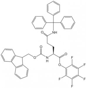 Fmoc-Gln(Trt)-OPfp 