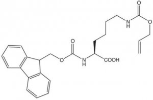 Fmoc-Lys(Alloc)-OH 