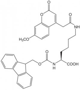 Fmoc-Lys(Mca)-OH 