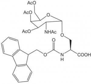 Fmoc-Ser(Ac3AcNH--Gal)-OH 