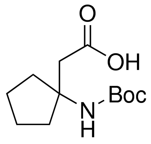 N-Boc-2-(1-aminocyclopentyl)acetic acid 713821-500MG