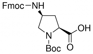 N-Boc-cis-4-N-Fmoc-amino-L-proline 534404-1G