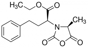 N-[1-(S)-(+)-Ethoxycarbonyl-3-phenylpropyl]-L-alanyl carboxyanhydride 