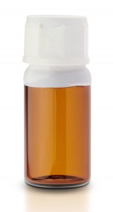 5mL Amber SCHOTT FIOLAX Vial with PTFE-lined Screw Cap Closure 600510-1EA