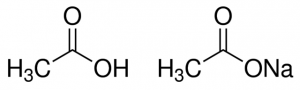 Sodium acetate buffer solution 