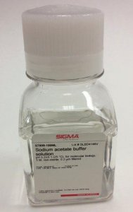 Sodium acetate buffer solution 