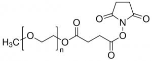 Methoxypolyethylene glycol succinate N-hydroxysuccinimide 