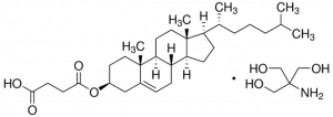 Cholesteryl hemisuccinate tris salt 