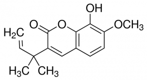 3-(1,1-Dimethylallyl)-8-hydroxy-7-methoxycoumarin SMB00548-1MG
