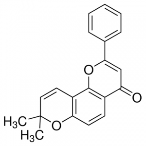 6,6-Dimethylpyrano[2,3:7,8]flavone SMB00539-1MG